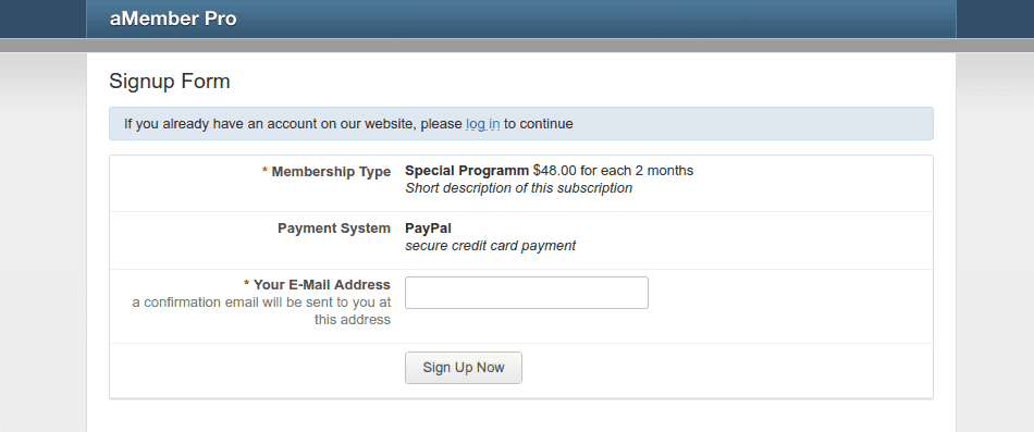 Automated Signup and Expirations