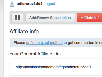 You can make all members into affiliates