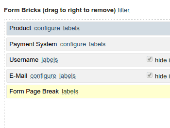 Flexible Signup Forms
