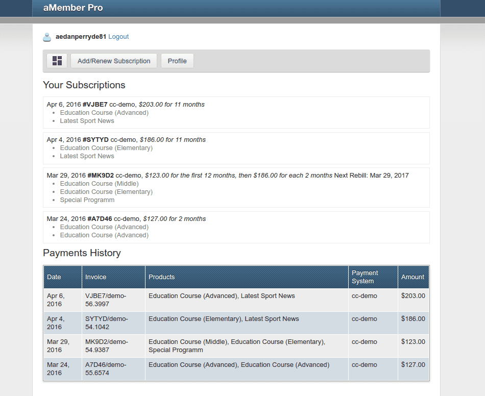 Everything you could expect from subscription software